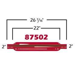Cherry Bomb Glasspack Steel 2 Inch Muffler 87502