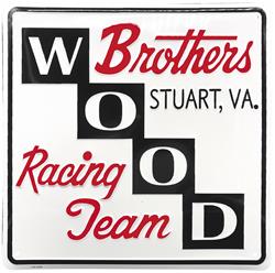 Wood Brothers Racing Team Sign