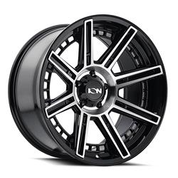 ION Alloy Series 149 Black Wheels with Machined Face 20x10