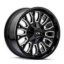 ION Alloy Series 152 Gloss Black Wheels with Milled Accents 20x9