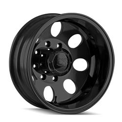 ION Alloy Series 167 Gloss Black Dually Wheels 20x8.25