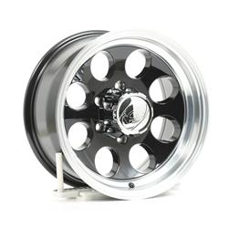 ION Alloy Series 171 Black Polished Lip Wheels 16x8