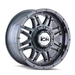 ION Alloy Series 186 Gunmetal Gray Wheels 186-8978G