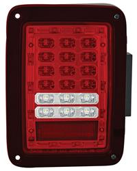IPCW LED Taillights for 2007-2018 WRANGLER, 2018 WRANGLER JK - LEDT-420CR