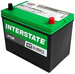 600  CCA Interstate Mega-Tron II Automotive Battery MT-24F BCI Group 24F