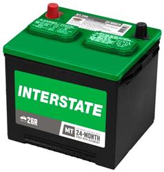 540  CCA Interstate Mega-Tron II Automotive Battery MT-26R BCI Group 26R
