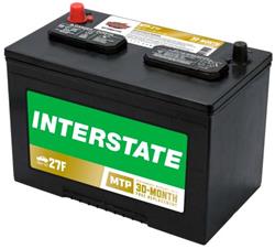 710  CCA Interstate Mega-Tron Plus Automotive Battery MTP-27F BCI Group 27F