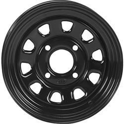 ITP Delta Steel Black Wheels 12x7