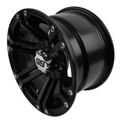 ITP SS212 Black Alloy Wheels 12x7