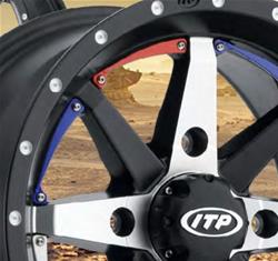ITP Cyclone Wheel Colored Inserts CYC-PK15