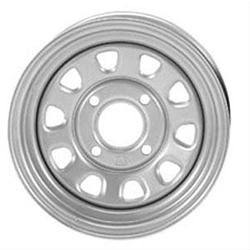 ITP Delta Steel Silver Wheels