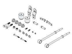 ICON Vehicle Dynamics - Suspension Lift Kit Components for 2005-2007 F-250 SUPER DUTY, F-350 SUPER DUTY - 64000