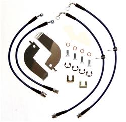 Stifflers Suspension Stainless Steel Brake Hose Kits for 1999-2004 MUSTANG - FORD-MUSTANG-16CLR