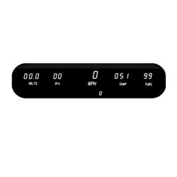 Intellitronix LED Digital Gauge Kits DP10001W