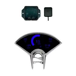 Intellitronix 1955-1956 Chevy Bel Air Direct-Fit Digital Gauge Clusters DP1101B-S9020