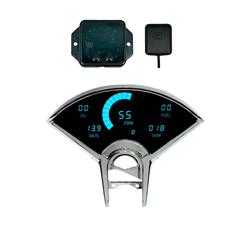 Intellitronix 1955-1956 Chevy Bel Air Direct-Fit Digital Gauge Clusters DP1101T-S9020