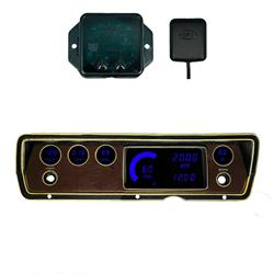Intellitronix 1970-1976 Dodge Duster/Dart Digital Direct-Fit Gauge Clusters for 1970-1976 DART, DUSTER - DP1805B-S9020