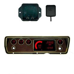 Intellitronix 1970-1976 Dodge Duster/Dart Digital Direct-Fit Gauge Clusters for 1970-1976 DART, DUSTER - DP1805R-S9020