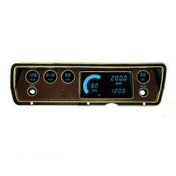 Intellitronix 1970-1976 Dodge Duster/Dart Digital Direct-Fit Gauge Clusters for 1970-1976 DART, DUSTER - DP1805T