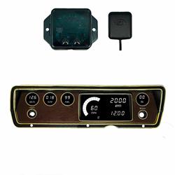Intellitronix 1970-1976 Dodge Duster/Dart Digital Direct-Fit Gauge Clusters for 1970-1976 DART, DUSTER - DP1805W-S9020