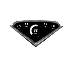 Intellitronix 1955-1959 GM/Chevy Truck Digital Direct-Fit Gauge Clusters DP6000W