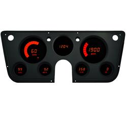 Intellitronix 1967-1972 GM/Chevy Truck Digital Direct-Fit Gauge Clusters DP6003R
