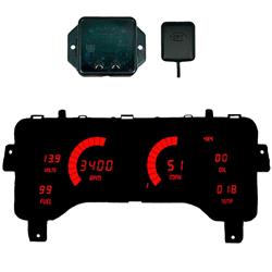 Intellitronix 1997-2006 Jeep TJ Digital Direct-Fit Gauge Clusters for 1997-2006 WRANGLER - DP6014R-S9020
