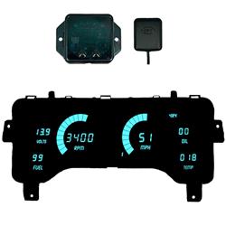 Intellitronix 1997-2006 Jeep TJ Digital Direct-Fit Gauge Clusters for 1997-2006 WRANGLER - DP6014T-S9020