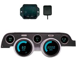 Intellitronix 1967-1968 Ford Mustang Digital Direct-Fit Gauge Clusters for 1967-1968 MUSTANG - DP7002T-S9020