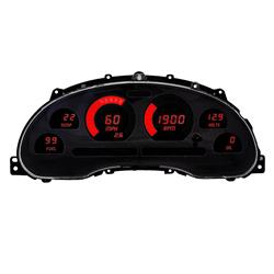Intellitronix 1994-2004 Ford Mustang Digital Direct-Fit Gauge Clusters for 1994-2004 MUSTANG - DP7009R