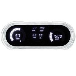 Intellitronix 1962-1965 Nova Digital Direct-Fit Gauge Clusters for 1962-1965 CHEVY II - DP8001W