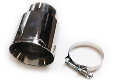 JBA Performance Exhaust  Round, Chrome 3 Inch Exhaust Tip 12-08258