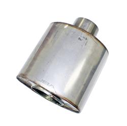 JBA Performance Exhaust 304 Stainless Steel 304 Stainless Steel 2.5 Inch Muffler 40-250600