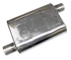 JBA Performance Exhaust 304 Stainless Steel 304 Stainless Steel 2.5 Inch Muffler 40-251300