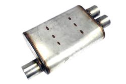 JBA Performance Exhaust 304 Stainless Steel 304 Stainless Steel 2.5 Inch Muffler 40-251302