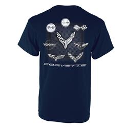 Chevrolet Crossed Flags T-Shirt