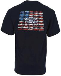 Chevrolet Truck American Flag T-Shirt