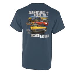 Old Mustangs Never Die T-Shirt