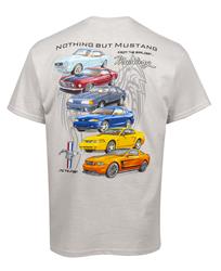 T-Shirts - Ford Mustang on Free - $109 Rod Over Summit Shipping Hot at Lifestyles Orders Racing