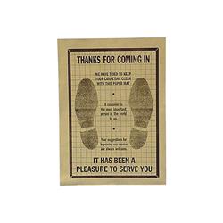 John Dow Disposable Floor Mats