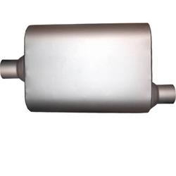 Jones Exhaust Full Boar Flow Deflector Performance Steel 2.25 Inch Muffler FB2442
