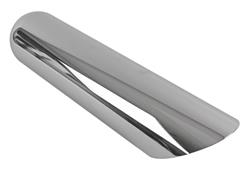 Jones Exhaust Chrome Plated  Round, Chrome 2.25 Inch Exhaust Tip JAC312-214