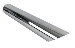 Jones Exhaust Chrome Plated  Round, Chrome 2.50 Inch Exhaust Tip JAC31222-212