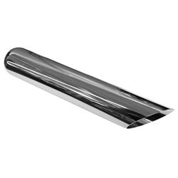 Jones Exhaust Chrome Plated  Round, Chrome 2.25 Inch Exhaust Tip JAC316-214