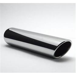 Jones Exhaust Midnight Pearl  Round, Black chrome 2.25 Inch Exhaust Tip IRAC31218-MP