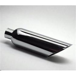 Jones Exhaust Chrome Plated  Round, Chrome 2.50 Inch Exhaust Tip JAC524