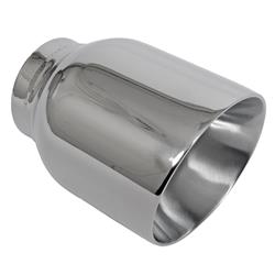 Jones Exhaust Stainless Steel  Round, Polished 2.50 Inch Exhaust Tip JST139