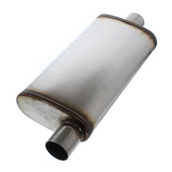 Jones Exhaust MAX Flow 409 Stainless Steel 2.5 Inch Muffler MF1256