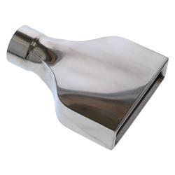 Jones Exhaust Stainless Steel  Rectangular, Polished 2.75 Inch Exhaust Tip PCAM234SS