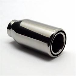 Jones Exhaust Stainless Steel  Round, Polished 2.25 Inch Exhaust Tip PDW3002SS